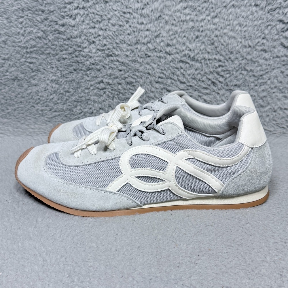 Project Cloud Lowy Womens Size 11 Sneakers Shoes Light Blue Gray Leather - Picture 3 of 9